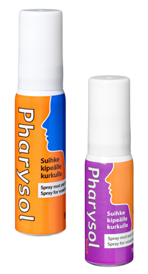 New 15 ml size for Pharysol